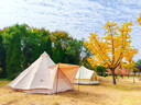 牧高笛（MOBIGARDEN）帳篷 戶(hù)外露營(yíng)大空間蒙古包塔帳金字塔棉布帳篷紀元260營(yíng)地版 紀元260/帳篷+地席套餐 曬單實(shí)拍圖