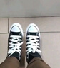 匡威（Converse）男女 ALL STAR常青款 高幫帆布情侶休閑鞋 101010 39.5碼US6.5碼 曬單實(shí)拍圖