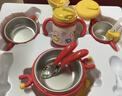 babycare兒童餐具寶寶輔食碗家用多功能防摔嬰兒保溫餐盤(pán)套裝禮盒6件 送禮 曬單實(shí)拍圖