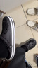 卡駱馳（CROCS）洞洞鞋貝雅卡駱班輕便耐磨一腳蹬休閑鞋|205089 石板灰/青檸綠-0GX 41 /42(260mm) 曬單實(shí)拍圖
