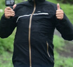 迪卡儂（DECATHLON）運動(dòng)防雨外套防風(fēng)戶(hù)外越野夾克保暖跑步服防水風(fēng)衣沖鋒衣 男士-黑色 M 曬單實(shí)拍圖