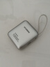 HYUNDAI現代小方磚自帶線(xiàn)充電寶小巧便攜10000毫安3c認證可帶上飛機迷你超大容量超級快充移動(dòng)電源國標2萬(wàn) 銀色【超mini自帶雙線(xiàn)丨22.5W快充】 曬單實(shí)拍圖