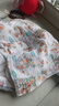 安可新嬰兒100%棉縐布尿布可水洗吸水透氣紗布環(huán)保不掉色 8條裝 曬單實(shí)拍圖