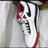 耐克男子輕便運(yùn)動(dòng)鞋冬季緩震經(jīng)典時(shí)尚NIKE FLIGHT LEGACY BQ4212 100白/黑-大學(xué)紅 43 曬單實(shí)拍圖