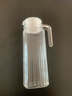 樂(lè )美雅（Luminarc）玻璃水壺冷水壺涼水杯家用冰箱大容量茶壺四方透明1.1L涼水壺 曬單實(shí)拍圖