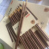 京東京造 筷子 家用食品接觸級餐具實(shí)木防滑雞翅木原木【無(wú)漆無(wú)蠟】10雙裝 曬單實(shí)拍圖