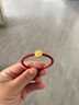 周生生黃金轉運珠 浪漫奇緣四葉草足金串珠生日禮物不含繩鏈92447C 曬單實(shí)拍圖