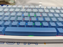 北通國風(fēng)鍵盤(pán)古色75客制化機械鍵盤(pán)鋁坨坨三模/單模 無(wú)線(xiàn)藍牙GASKET游戲辦公男女生側刻臺式電腦筆記本 冰藍【禮物軸】 單模-Type-C有線(xiàn) 曬單實(shí)拍圖