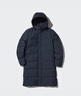 優(yōu)衣庫男裝無(wú)縫羽絨大衣/外套夾克連帽羽絨服保暖470079 09 黑色 M /170/92A 曬單實(shí)拍圖