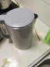 美的（Midea）電熱水壺煮水壺家用小型電燒水壺 0涂層食品級304不銹鋼雙層防燙無(wú)縫內膽1.5升容量 1566 曬單實(shí)拍圖