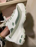 斯凱奇（Skechers）奶茶熊3代女鞋復古熊貓老爹鞋厚底增高鞋百搭休閑運動(dòng)鞋896276 曬單實(shí)拍圖