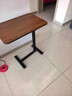 竹相隨移動(dòng)床邊桌升降桌簡(jiǎn)易電腦桌家用懶人桌沙發(fā)小書(shū)桌辦公桌子工作臺 手擰升降【胡桃色】可折疊60*40 曬單實(shí)拍圖