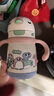 babycare小企鵝兒童保溫杯嬰幼兒寶寶保溫奶瓶水壺學(xué)飲直飲吸管杯兒童水杯 贈直通吸嘴- 把手款萊莎粉 300ml 曬單實(shí)拍圖