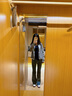 百圖betu女裝2025夏季新款牛仔微喇褲高腰緊身拖地褲褲子女2507T45 牛仔色 S 曬單實(shí)拍圖