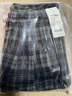 范思藍恩復古格紋直筒休閑褲女2025秋冬新款松弛小個(gè)子褲子4365 深灰格子 M 曬單實(shí)拍圖
