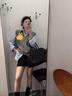 歌詩(shī)慧韓版麻花V領(lǐng)套頭針織馬甲女2025秋季新款女裝毛衣馬甲背心內搭 寬松麻花針織馬甲【灰色】 均碼 曬單實(shí)拍圖