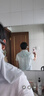 蕉下（beneunder）防曬口罩臉基尼帽檐防曬面罩全臉女防風(fēng)透氣防紫外線(xiàn)藍煙灰AL341 曬單實(shí)拍圖