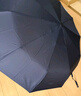 天堂 全自動(dòng)雨傘三折 10骨加固一鍵開(kāi)收易甩干簡(jiǎn)約晴雨傘 藏青 曬單實(shí)拍圖