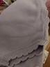 班喜迪兒童馬甲春秋款嬰兒衣服女童毛衣開(kāi)衫寶寶背心小童秋季外穿上衣服 紫色 80 曬單實(shí)拍圖