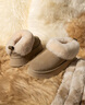 UGG【雙11搶先購】秋季新款女士厚底懶人毛毛鞋 1166733CHE|栗色36 曬單實(shí)拍圖