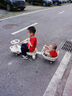 AULDEY奧迪雙鉆新款兒童扭扭車(chē)帶拖斗男女寶寶溜溜玩具車(chē)搖擺車(chē)帶推桿 拿鐵咖閃光靜音輪帶推把拖斗至尊款 曬單實(shí)拍圖