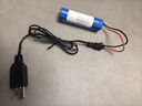 德力普（Delipow）遙控玩具車(chē)電池3.7V大容量14500充電電池/18650鋰電池組7.4V兒童玩具水槍賽車(chē)坦克飛機越野車(chē)通用 3.7V 3000毫安【SM插頭】 每組電池都送1條充電線(xiàn) 曬單實(shí)拍圖