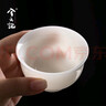 兮元記羊脂玉瓷主人杯單杯陶瓷茶杯普洱杯壓手杯個(gè)人專(zhuān)用喝茶品茗杯茶盞 青白玉瓷壓手杯【東方禮盒】 曬單實(shí)拍圖