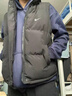 斷碼新款羽絨服加厚馬甲男女同款休閑坎肩百搭背心外穿外套 黑色 男女同款 M 適合60到80斤穿 曬單實(shí)拍圖