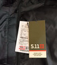 5.11（TACTICAL SERIES ）春夏可收納便攜外套皮膚風(fēng)衣511外套戰術(shù)透氣夾克男48035 019 黑色 S【建議170/175-60KG/70KG】 曬單實(shí)拍圖