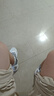 李寧跑步鞋網(wǎng)面透氣復古老爹鞋男云科技輕彈厚底運動(dòng)鞋ARLS013 曬單實(shí)拍圖
