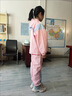 G.duck小黃鴨女童春秋裝套裝2026新款洋氣運動(dòng)兒童女孩衣服春季兩件套潮 粉紅色 130 曬單實(shí)拍圖