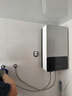 沐克電熱水器 速熱式恒溫大水量雙膽立式儲水節能即熱式家用16L小型電熱水器淋浴洗澡X2(X2S升級款） 16L 5500W 銀色（X2S升級款） 曬單實(shí)拍圖