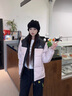 波司登25新款羽絨服男女同款情侶款短款運動(dòng)立領(lǐng)保暖外套B250246380 寒露粉|1956【趨勢推薦】 S 160/84A 體重約100-110斤 曬單實(shí)拍圖