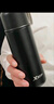 特步（XTEP）保溫杯水杯316不銹鋼男女士學(xué)生輕巧便攜茶杯子大容量京東自營(yíng)黑 曬單實(shí)拍圖