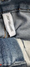 真維斯高腰牛仔褲女裝秋冬新款長(cháng)褲復古藍色直筒褲厚款休閑褲子LY A款復古藍8530（加長(cháng)） 29 曬單實(shí)拍圖