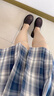 寶娜斯光腿神器可拆卸絲襪女秋冬加絨保暖打底褲襪超自然裸感美膚襪 曬單實(shí)拍圖
