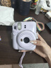 富士（FUJIFILM）立拍立得mini12 mini11/7/9升級款 相紙一次成像相機拍照生日禮物 Mini12 鳶尾紫（現貨） 官方標配+Ins風(fēng)相框+相冊+水晶殼 曬單實(shí)拍圖