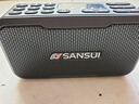 山水（SANSUI）M37老人收音機(jī)音響藍(lán)牙音箱多媒體便攜式戶外音響小型迷你小音箱低音炮插卡收音機(jī)音樂(lè)播放器 黑色 曬單實(shí)拍圖