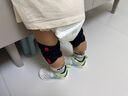 江博士學(xué)步鞋步前鞋春季男女童輕便透氣嬰兒鞋2B13A1001AM米/藍/綠21碼 曬單實(shí)拍圖