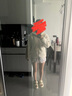 無(wú)印良品（MUJI）女式 長(cháng)毛抓絨 夾克 女外套秋冬款 女裝 外衣 BB2QIA4A 象牙色 M (160/84A) 曬單實(shí)拍圖
