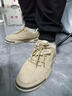 邦帛世工裝男鞋春季勞保上班干活鞋子板鞋耐磨休閑鞋運動(dòng)鞋加絨保暖棉鞋 卡其工裝鞋 44 曬單實(shí)拍圖