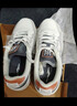鴻星爾克板鞋男秋季透氣鞋子男鞋輕便簡(jiǎn)約軟底運動(dòng)復古休閑鞋小白鞋拿鐵 曬單實(shí)拍圖