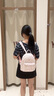麥斯卡（Mesuca）迪士尼雙肩包女大容量背包高顏值通勤女士新款2025米奇書(shū)包 粉色 曬單實(shí)拍圖