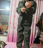 廣月藍春季耐磨迷彩服套裝男士春秋加厚軍訓服工作服勞保服工地工裝 軍綠581款【耐磨-耐燙】套裝 L 170/L碼【115-130斤】 曬單實(shí)拍圖
