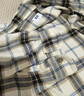 優(yōu)衣庫(kù)男女裝法蘭絨格子襯衫長(zhǎng)袖襯衣薄外套481225 480769 480770 481225/30淺米色 L 曬單實(shí)拍圖