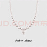 Amber Lollipop輕奢珍珠項鏈女士碎銀子鎖骨鏈頸鏈周年紀念日生日禮物送女友老婆 曬單實(shí)拍圖