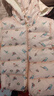 兒童羽絨棉服加絨加厚連帽穿棉襖男女寶寶嬰幼兒中小童裝棉衣外套 粉紅色 100 建議身高80-90cm 曬單實(shí)拍圖