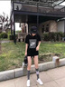 寶人小白鞋女2025秋季新款真皮舒適休閑鞋女士厚底增高百搭經(jīng)典板鞋女 黑尾 36 曬單實(shí)拍圖