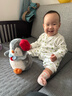 澳貝（auby）早教復讀學(xué)說(shuō)話(huà)毛絨玩偶寶寶嬰兒玩具學(xué)爬搖擺旋轉企鵝抬頭訓練 曬單實(shí)拍圖