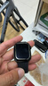 Apple/蘋(píng)果WatchS11智能手表GPS款42毫米亮黑色鋁金屬表殼黑色運動(dòng)型表帶M/L-聯(lián)通補貼 曬單實(shí)拍圖
